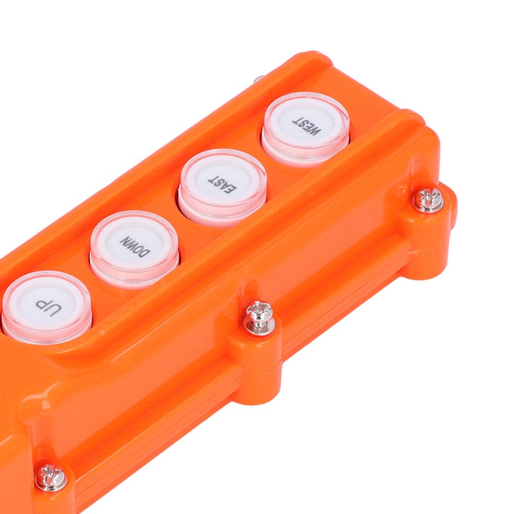 Crane Remote Control Hoist Switch Push Button Box Controller Rainproof New