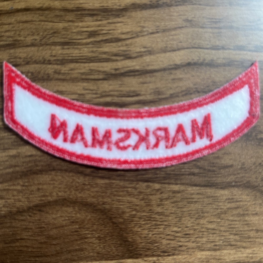 NRA Handgun Qualification Program Patch Marksmanship Award Badges