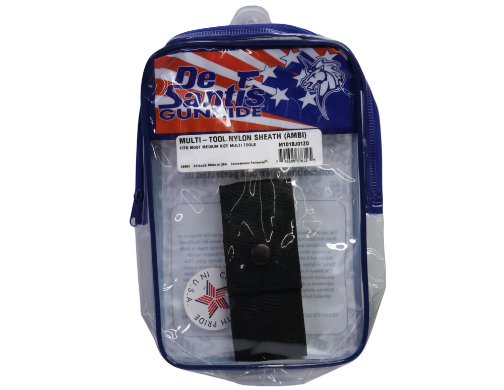 Desantis Multi Tool Nylon Sheath Fits Most Medium Size Multi Tools