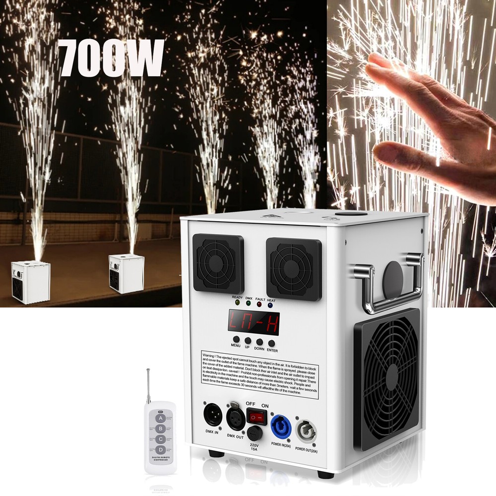 Large Cold Spark Firework Machine 700W DMX DJ Show Party Stage Effect Machine