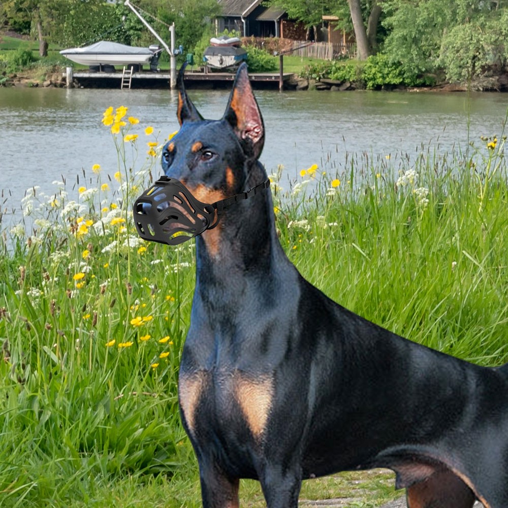 Dog Muzzle Soft Breathable Dog Muzzle Dog Muzzle Preventing Chewing and Biting