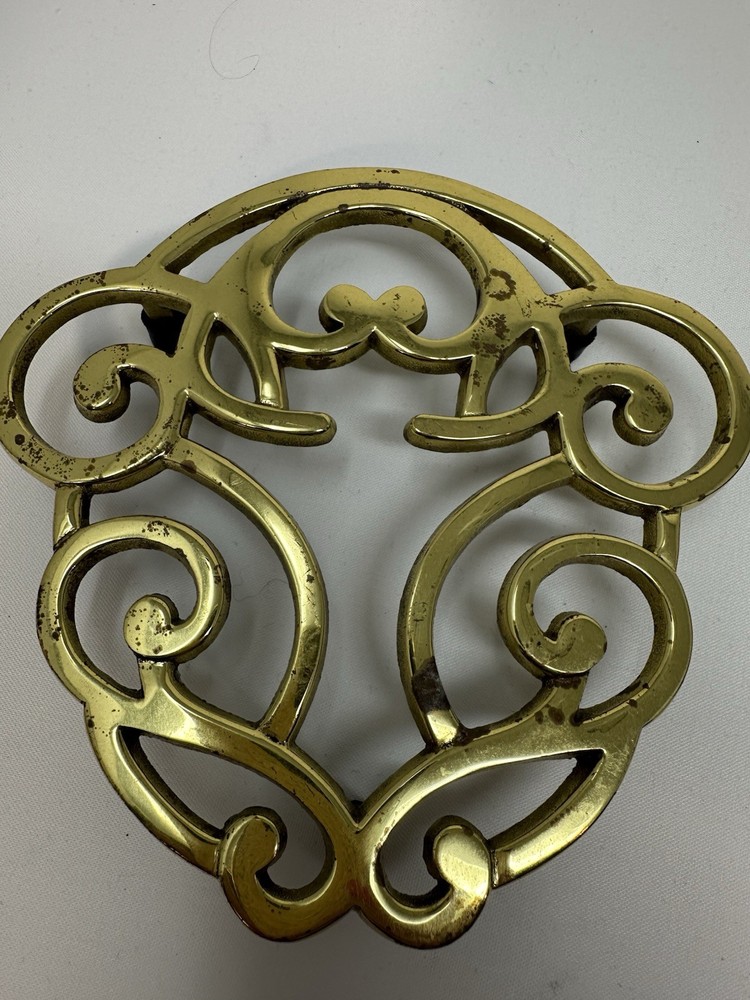 Colonial Trust Brass Trivets