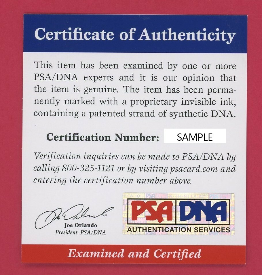 STEPHEN DUNLEVY Signed 8x10 Photo PSA AUTO
