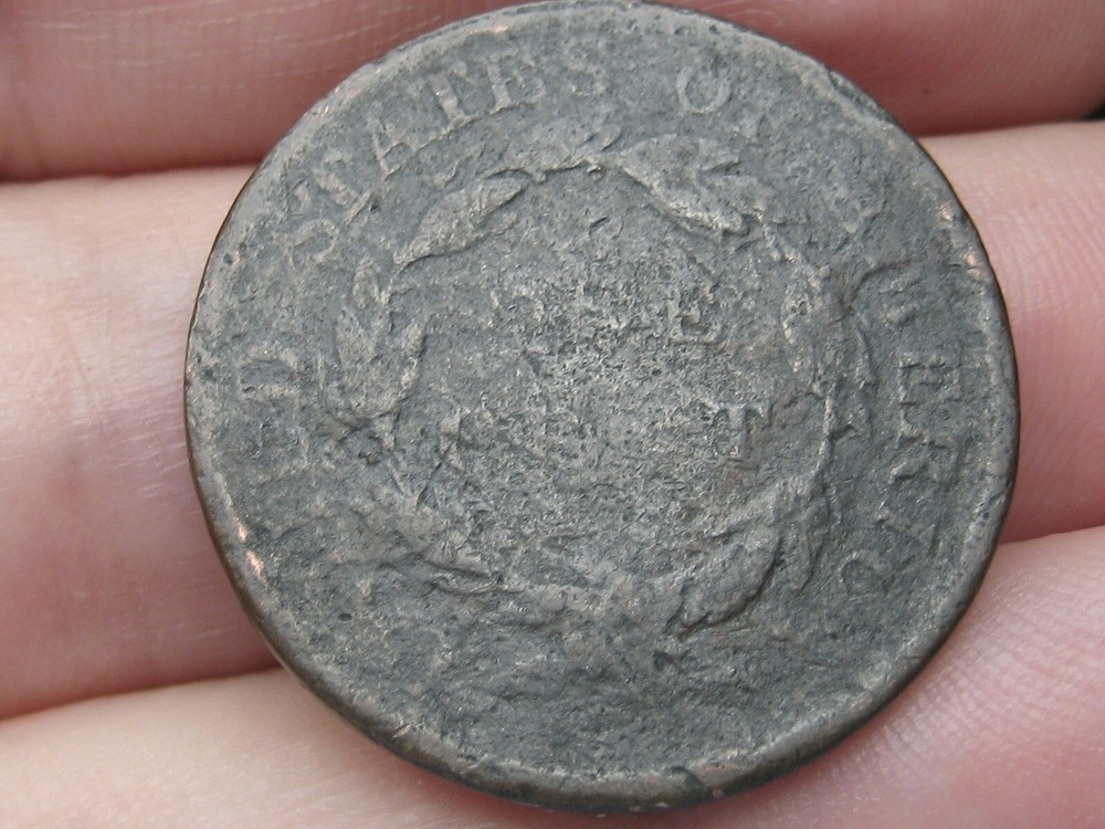 1818 Matron Head Large Cent- About Good Details