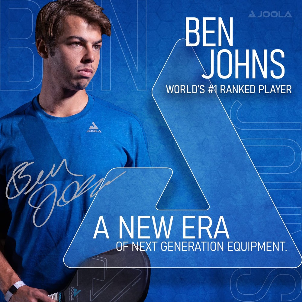 JOOLA Ben Johns Hyperion CFS Pickleball Paddle - Carbon Surface, High Grit, USAP