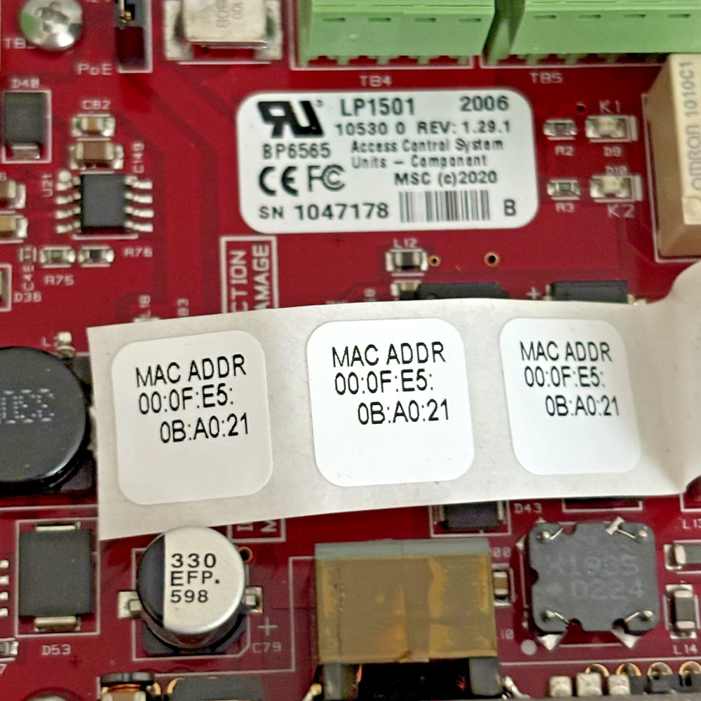 HID / Mercury LP1501 Controller PoE+ Edge-Capable Intelligent Controller