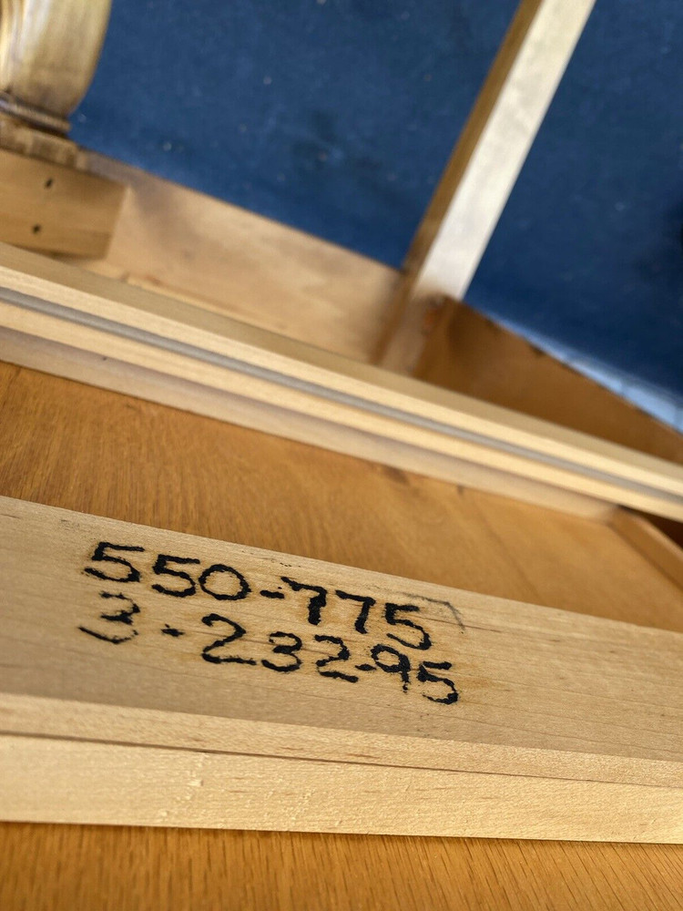 65278 Modern SHERRILL CTH Maple Figural Console Table Stand