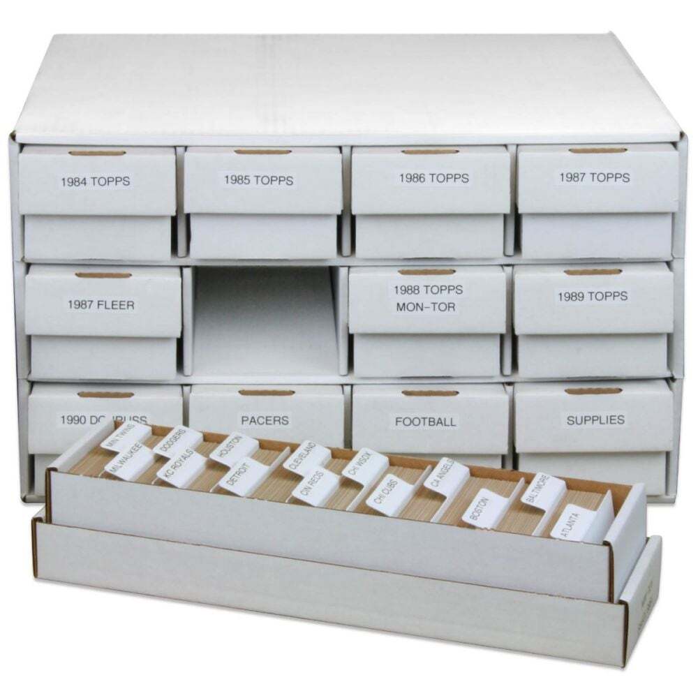 100 BCW Trading Card Dividers - Horizontal