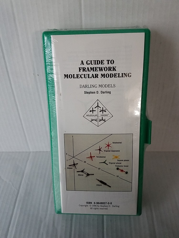 VINTAGE MOLECULAR VISIONS MOLECULAR MODEL KIT NEW SEALED 1996