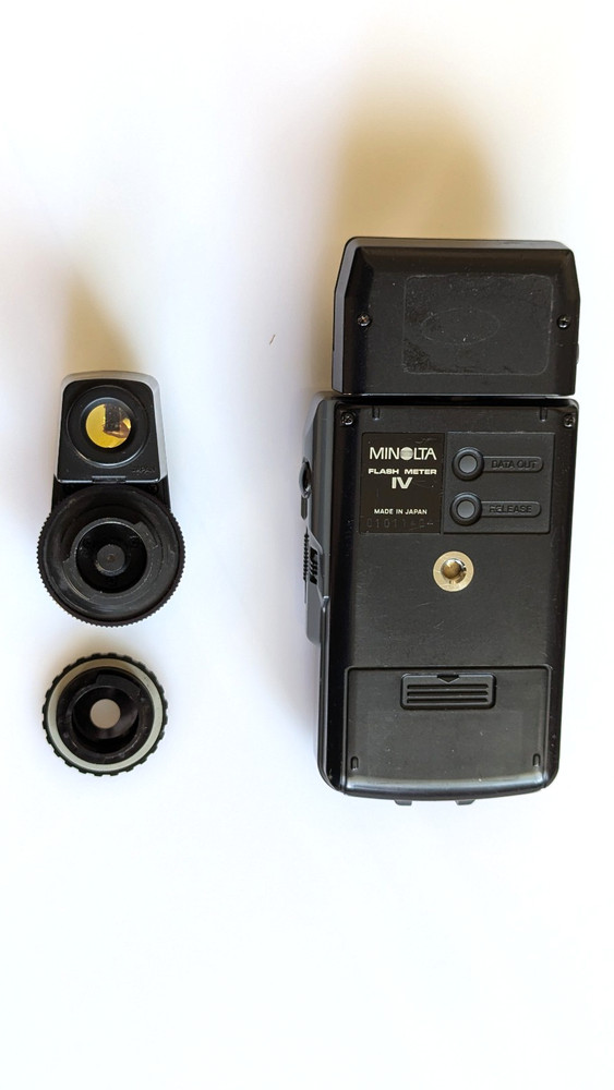 Minolta Flash Meter IV – Ambient & Flash – Fully Working & Case - Original Owner