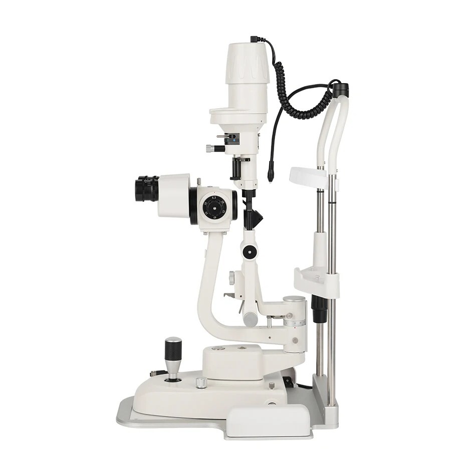 Five Magnifications Ophthalmology Slit Lamp Optometry Microscope