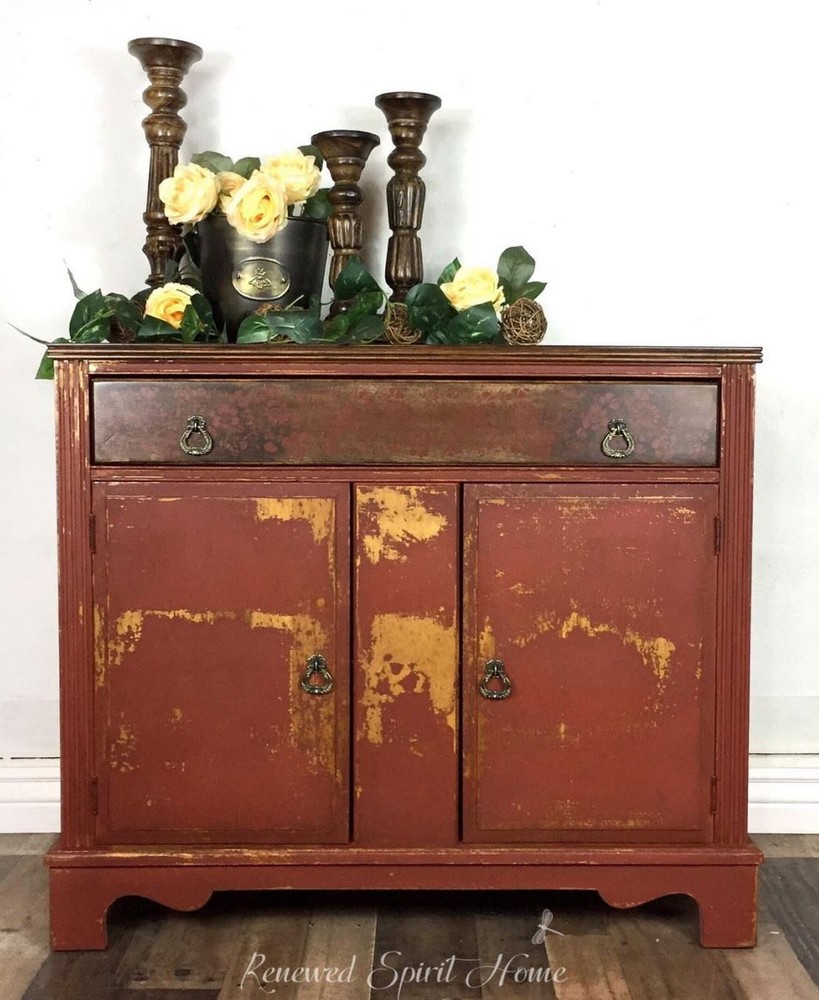 1-1/2" Baroque Tear Drop Pull Antique English