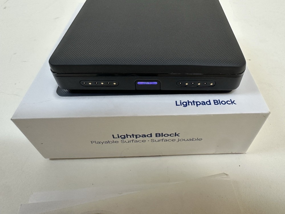ROLI Lightpad Block illuminated pressure responsive