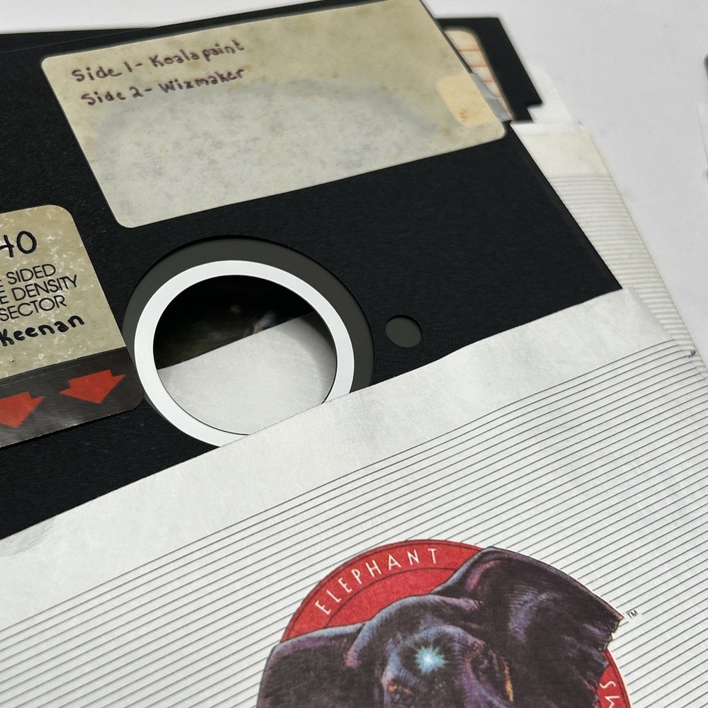 Brand Vintage Elephant Memory Systems Floppy Disk USED
