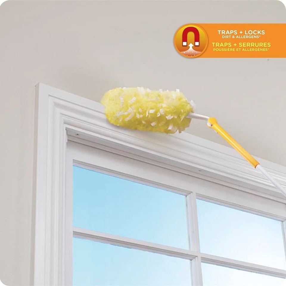 Swiffer 360 Dusters Extendable Handle Starter Kit, 3 Count Duster Refill