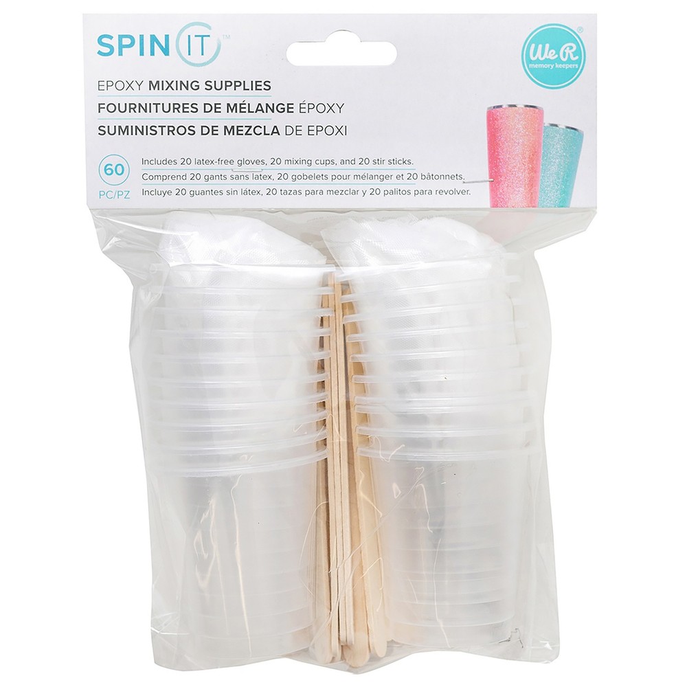 We R Spin It-Epoxy Mixing Supplies 60/Pkg - 2 Pack