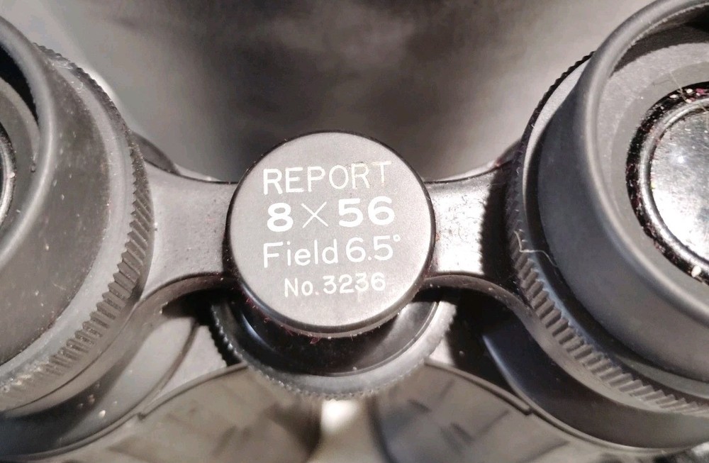 Vintage REPORT 8x56 Binoculars – Large Objective Lens