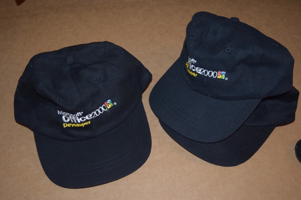 Vintage Microsoft Office2000 Developer Hat