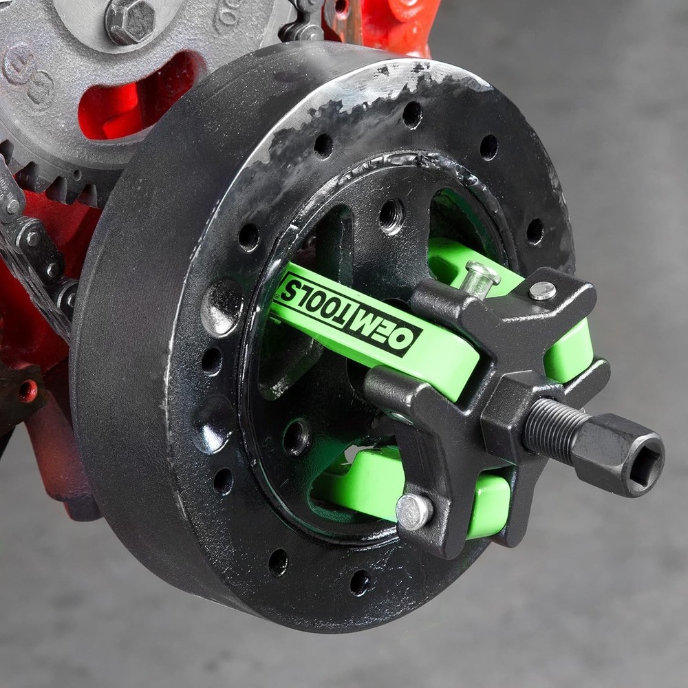 25090 Harmonic Balancer Puller Kit, Adjustable 3-Jaw Puller Fits Most Late Model