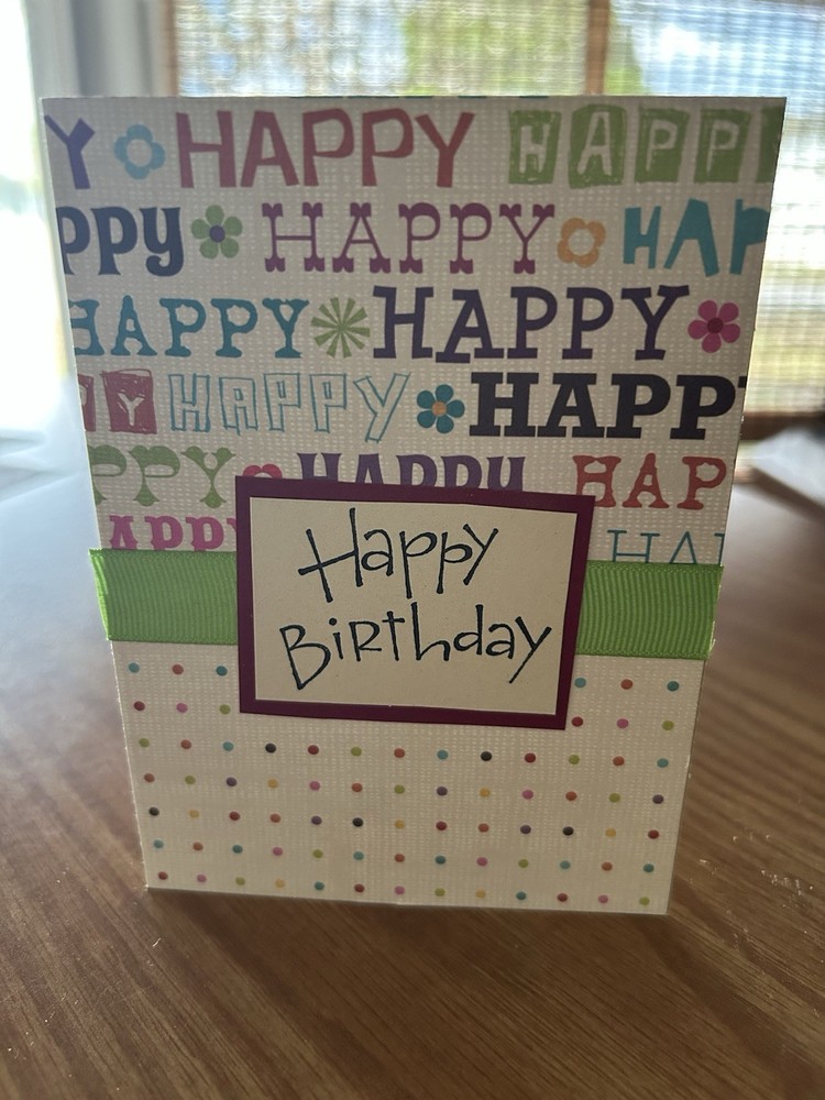 Handmade Birthday Card