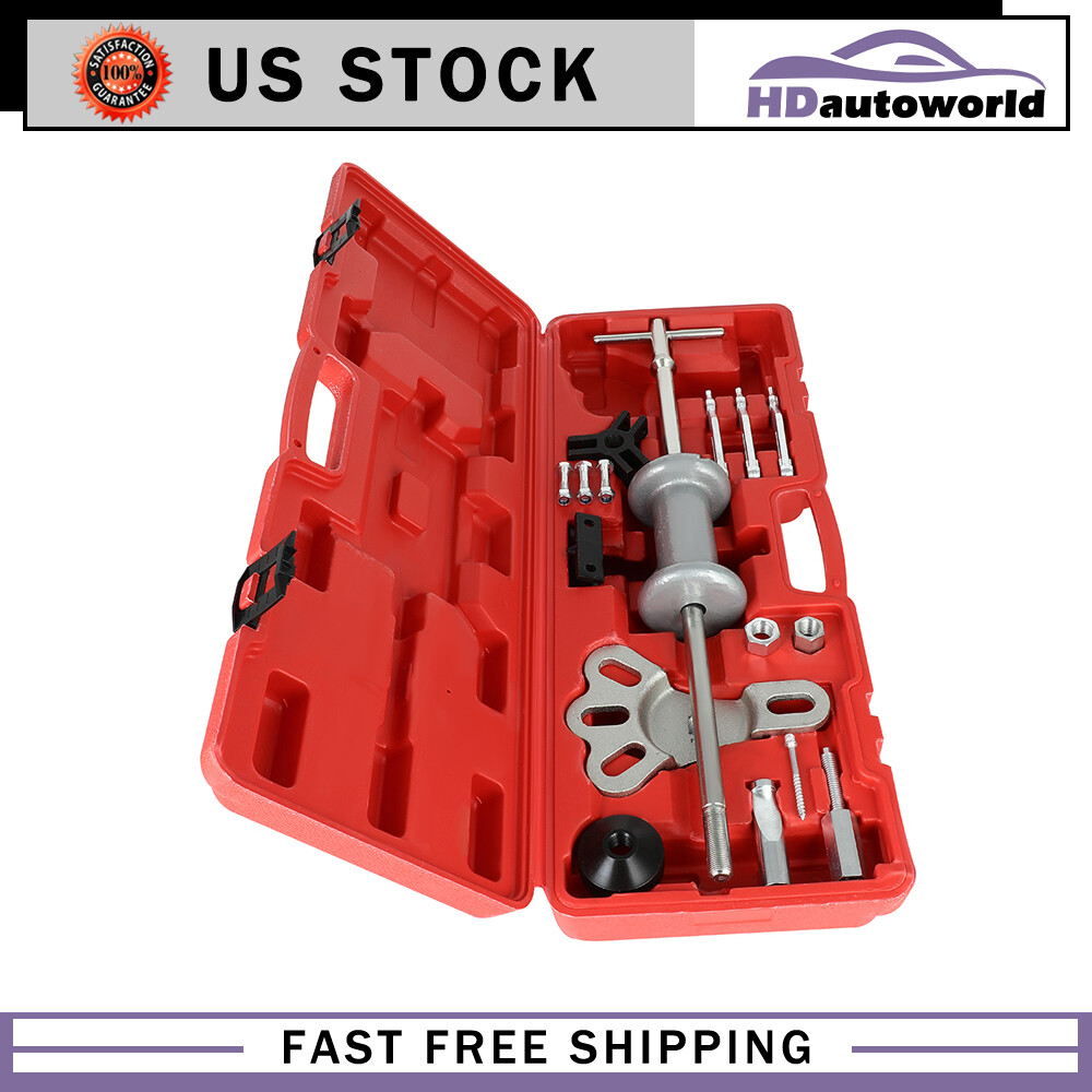8 Way Slide Hammer Puller Service Rear Axle Internal & External 3 Jaw Puller