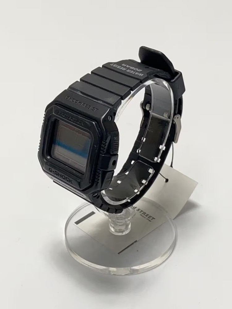 CASIO Solar Watch G SHOCK Digital Rubber BLK BLK