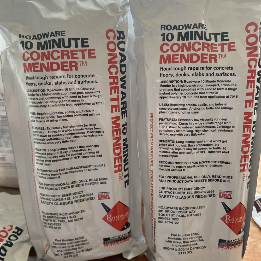 Roadware 10 Minute Concrete Mender