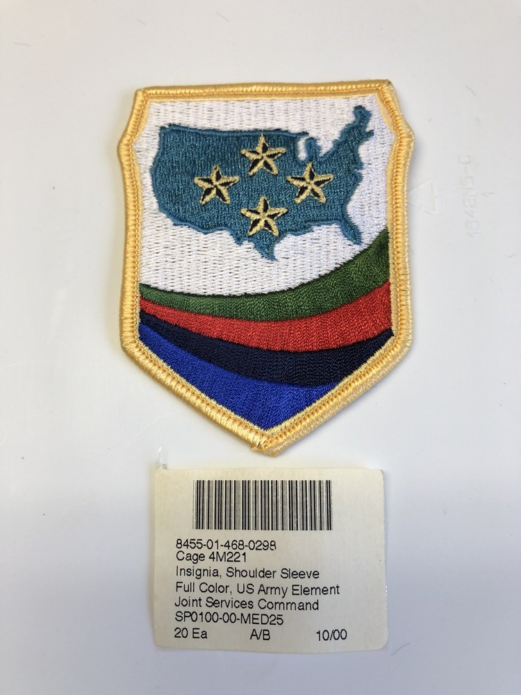 U.S. Army Element North American / Joint Services Command Shoulder Patch