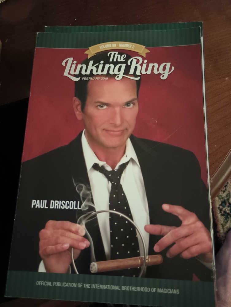 Paul Driscoll Linking Ring Issue 2019