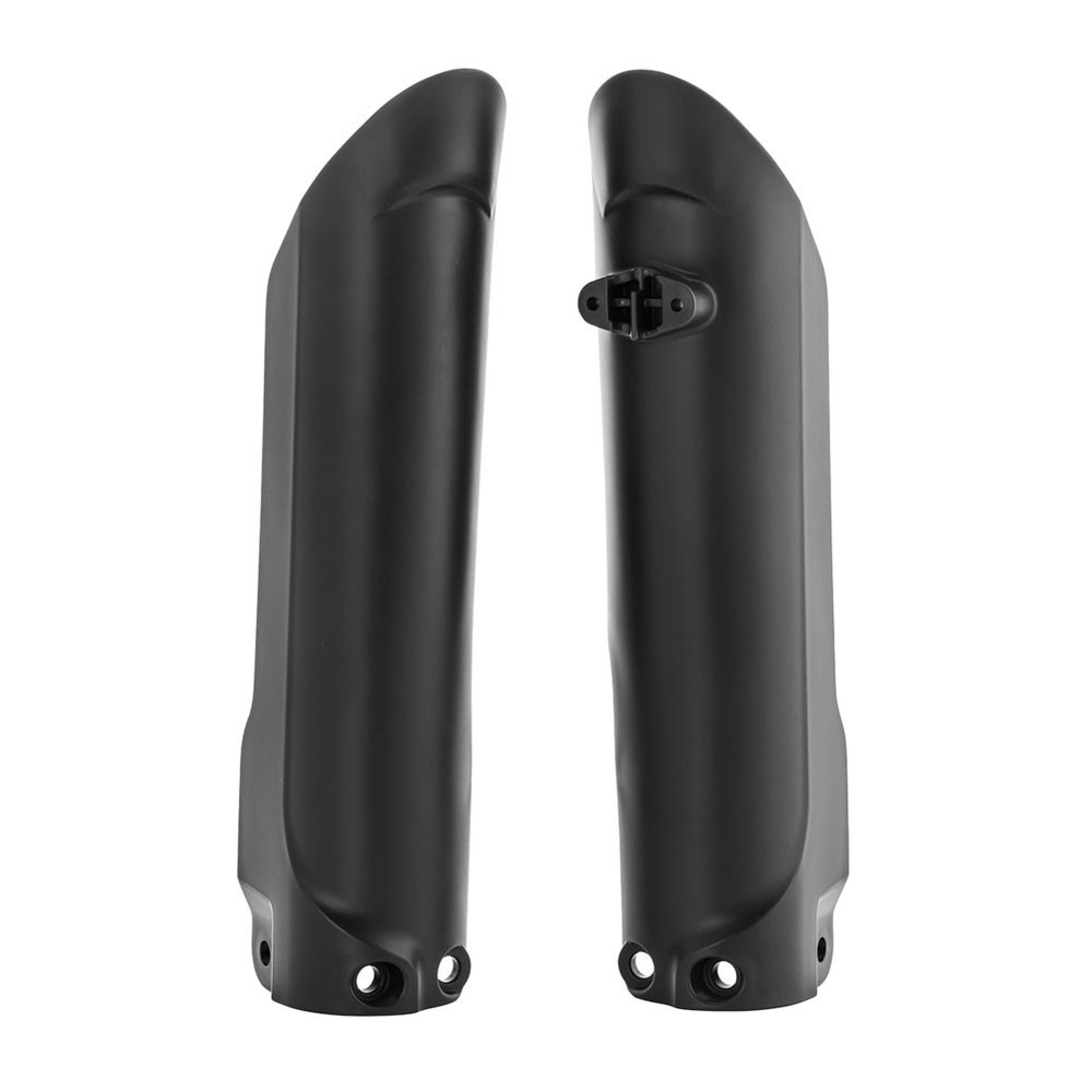 Acerbis Lower Fork Cover Set - Black - Plastic