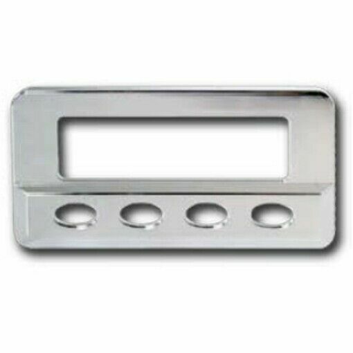 Cat Engine Sensor Interior Cover Trim Plain Chrome Plastic for Peterbilt 2005+