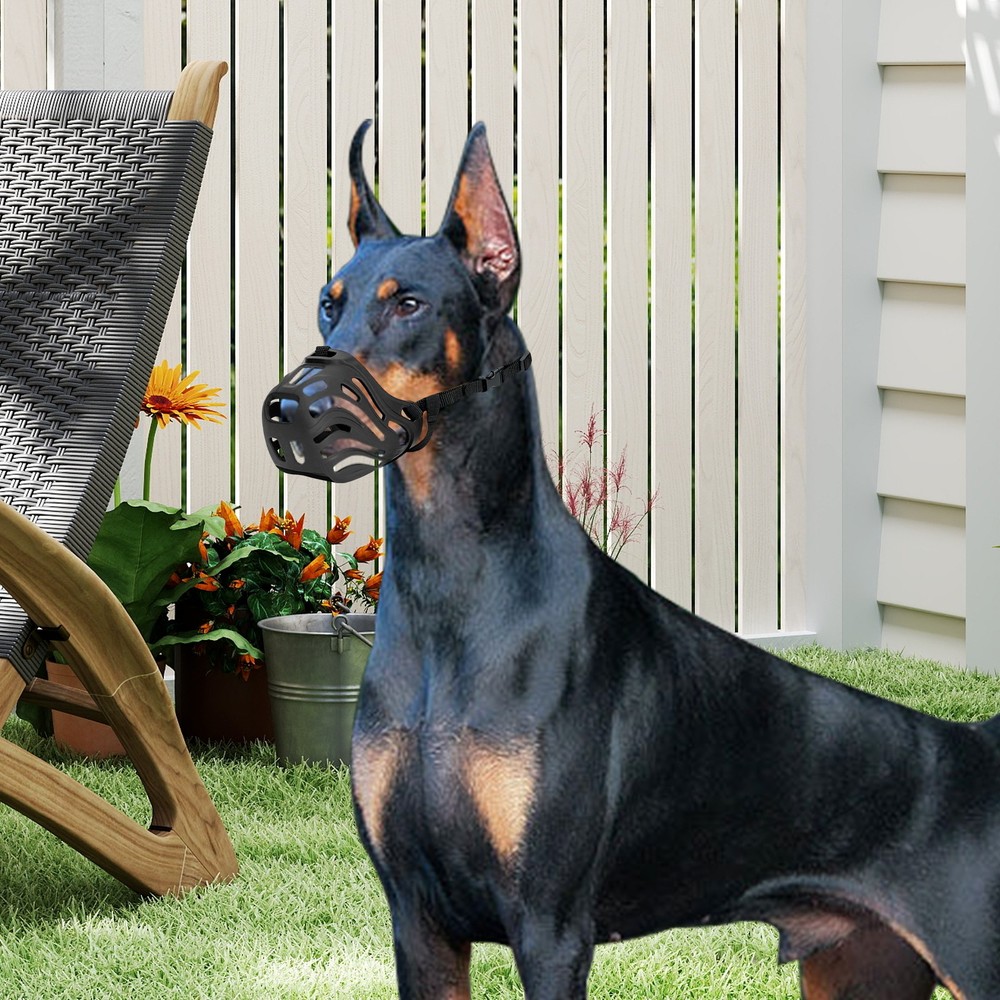 Dog Muzzle Soft Breathable Dog Muzzle Dog Muzzle Preventing Chewing and Biting