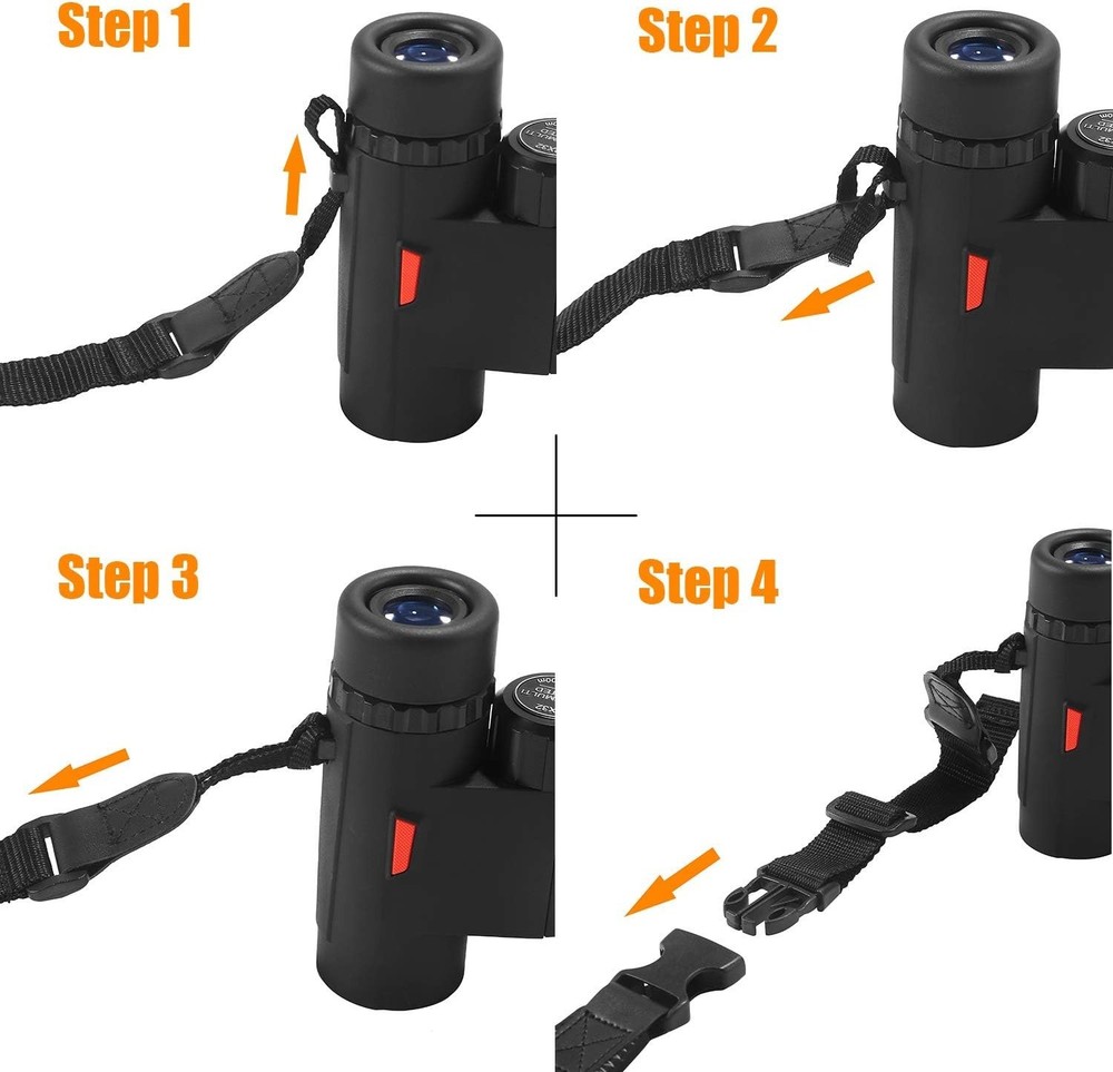 Lightweight Adjustable Neck Straps for Binoculars & Cameras - TROSCAS Quality