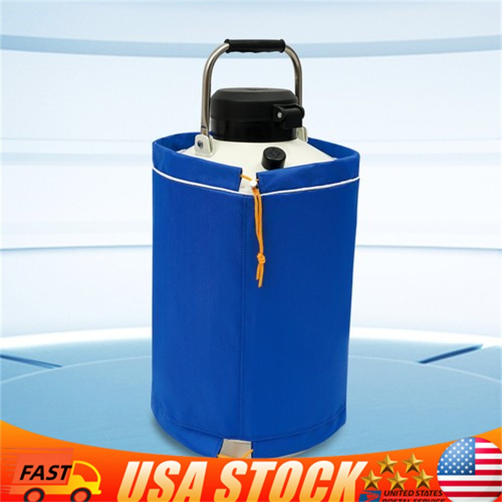 10L Liquid Nitrogen Tank Nitrogen Cryogenic Container Liquid Nitrogen Container