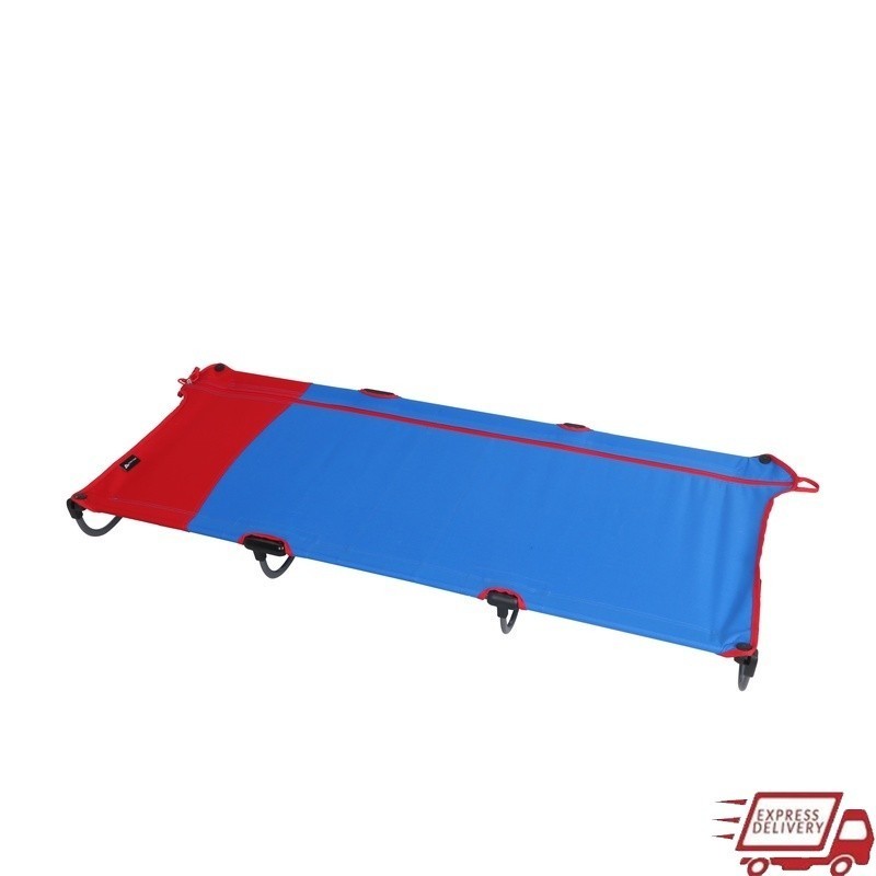 Kids Zipper Cot Folding Camp Bed Children Portable Compact Sleep Solution New