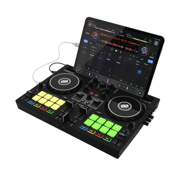Reloop BUDDY Compact 2-Channel DJ Controller for Algoriddim djay