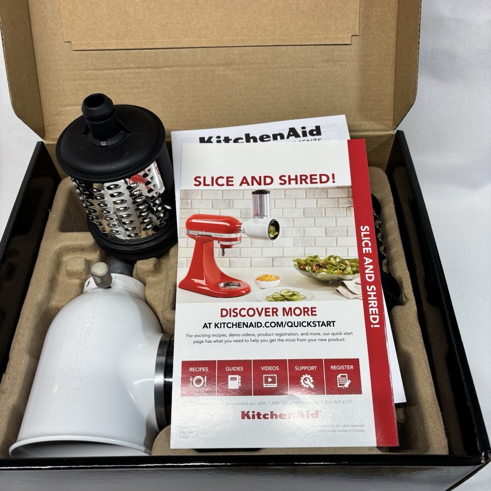 KitchenAid KSMVSA Fresh Prep Shredder Attachment - White
