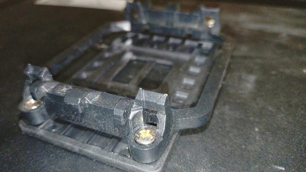 Black Socket AM2/2+/3/3+ Bracket & Backplate Assembly
