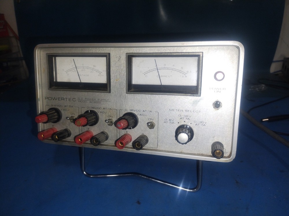 Powertec DC Power Supply Model 6C3000