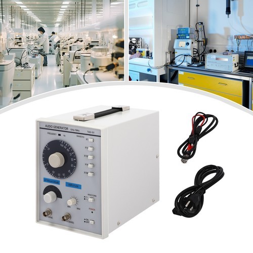 Professional Low-Frequency Signal Generator with Dual Waveform Capability