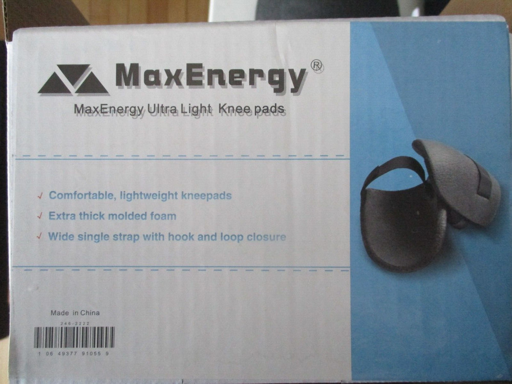 TWO Pair MaxEnergy McGuire-Nicholas Ultra Light Kneepads