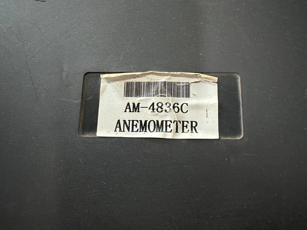 ANEMOMETER AM-4836C WITH DIRECTION FLOWMETER