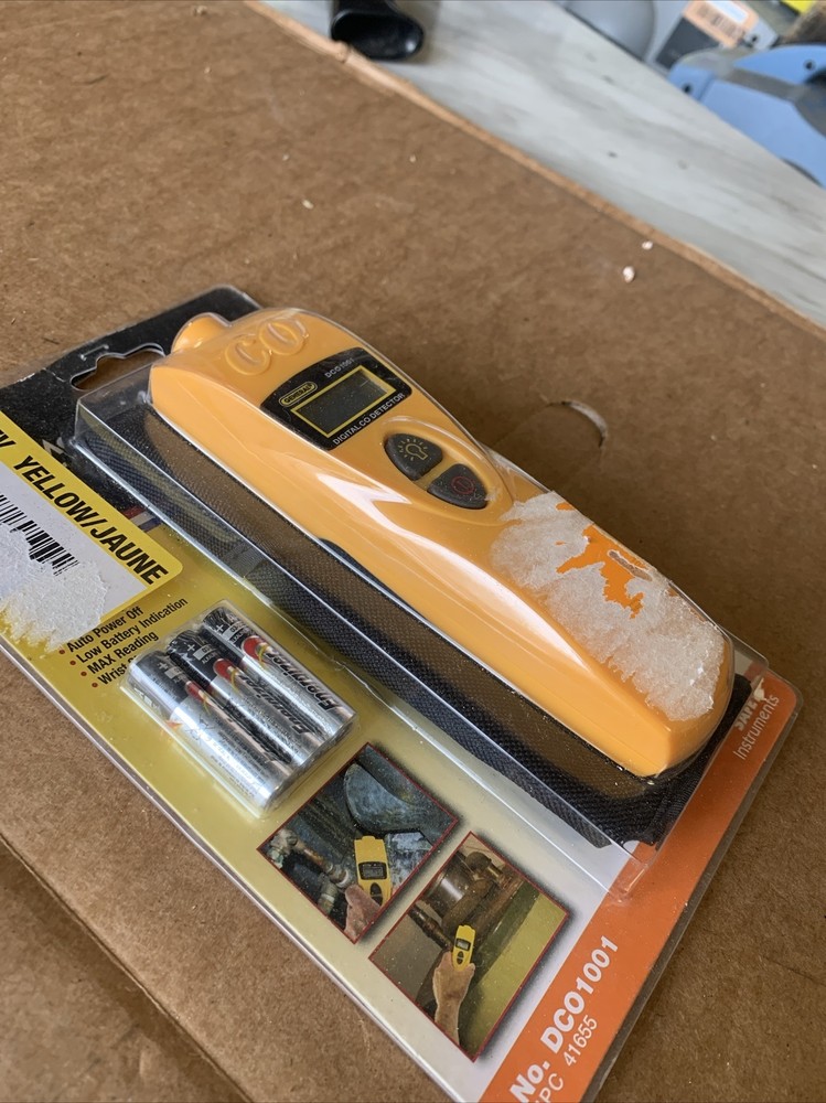 General Tools DCO1001 Carbon Monoxide Detector Meter - NEW