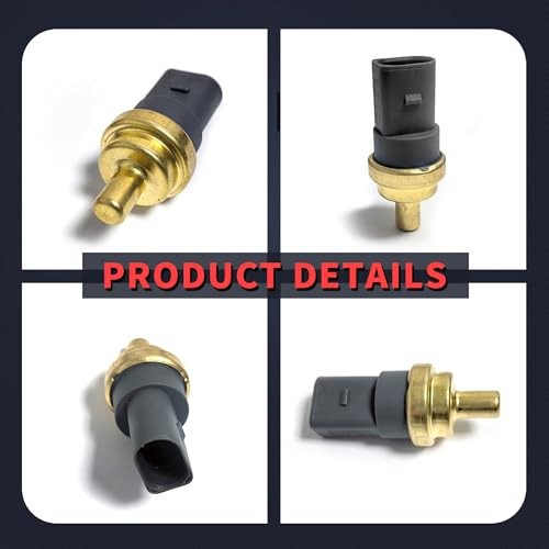 06A919501A Coolant Temperature Sensor Engine Switch Sensors with 1 Clamps