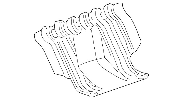 Genuine GM Engine Splash Shield 84061009