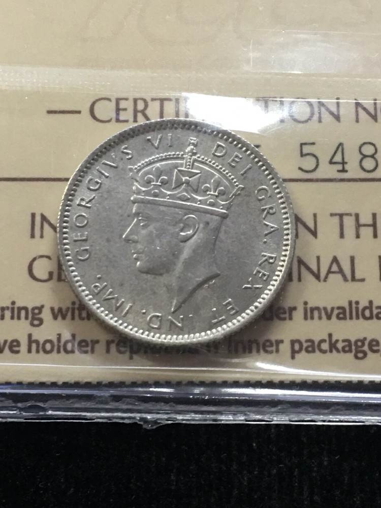 1938 ICCS Graded Newfoundland ¢10 Cent **MS-63**