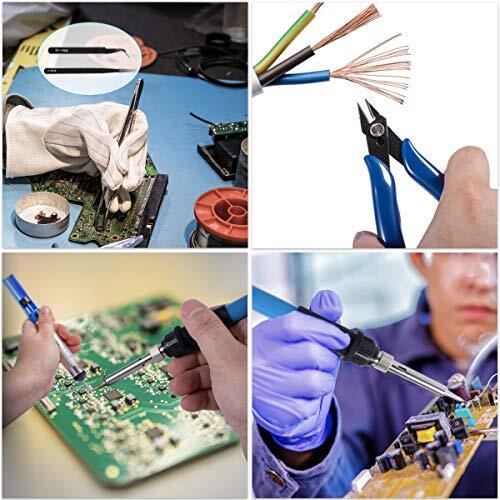Soldering Iron Kit Electronics, 60W Soldering Welding Iron Tools , 5pcs