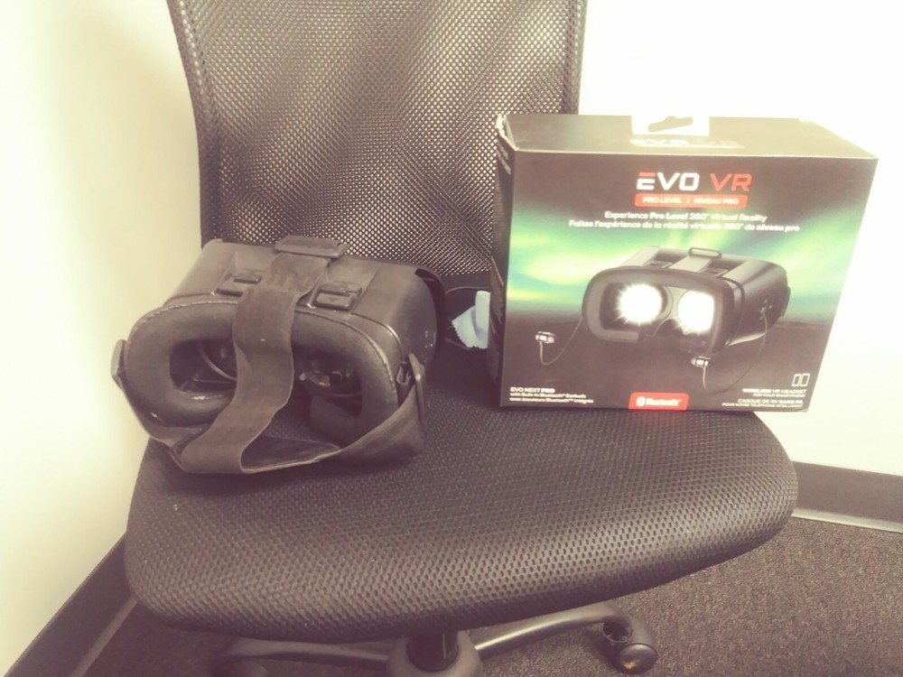 EVO VR PRO LEVEL 360 VIRTUAL REALITY BLUETOOTH WIRELESS HEADSET