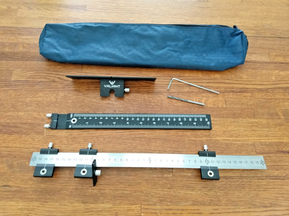 VALIANT Cabinet Hardware Jig Set and Case