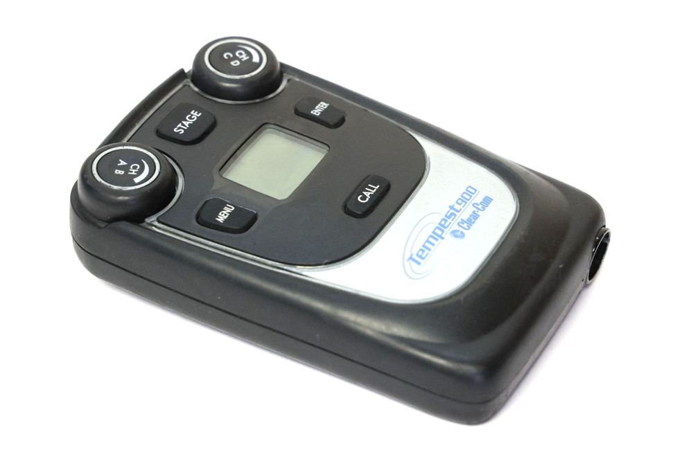 Clear-Com Tempest 900 MHz 4-Channel Wireless Intercom Beltpack